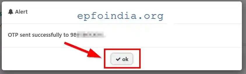 Find EPFO UAN Number OTP Send